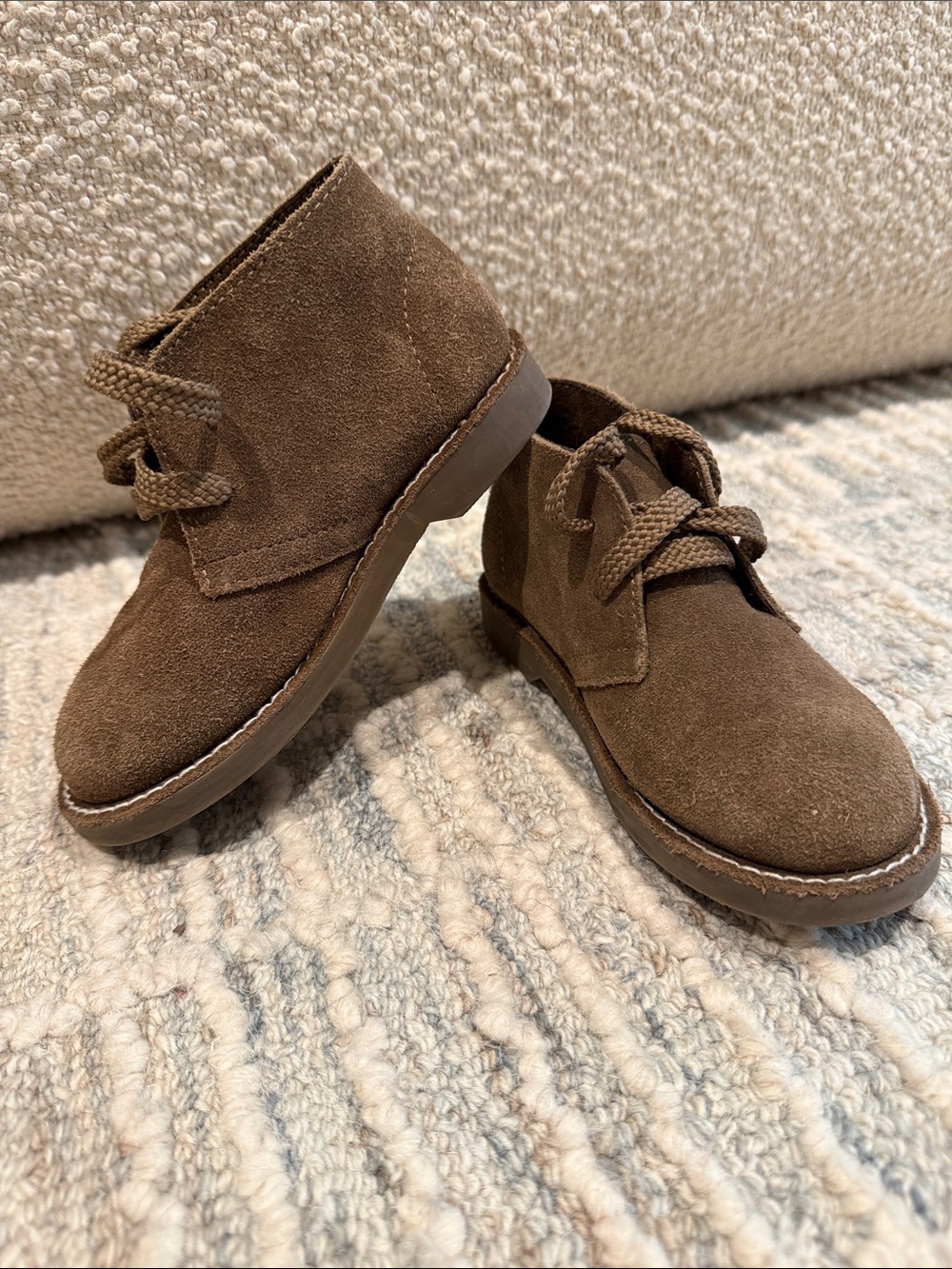 J. Crew Brown Suede Kids Boots